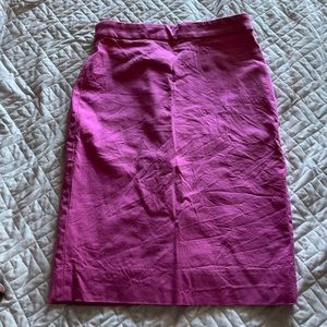 Pink No. 2 pencil skirt